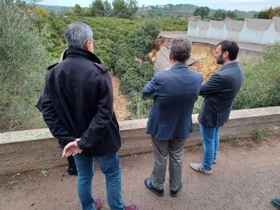 El secretario autonómico de Seguridad y Emergencias visita las comarcas de l’Horta y Camp de ...